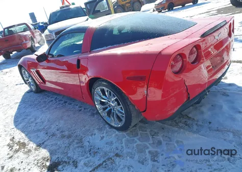 2011 Chevrolet Corvette Grand Sport from USA, damaged, VIN 1G1YV2DW2B5103739